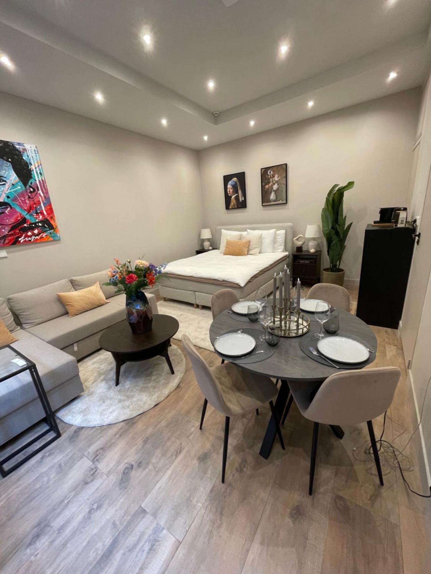 Amsterdam Grachtenappartement Bagian luar foto